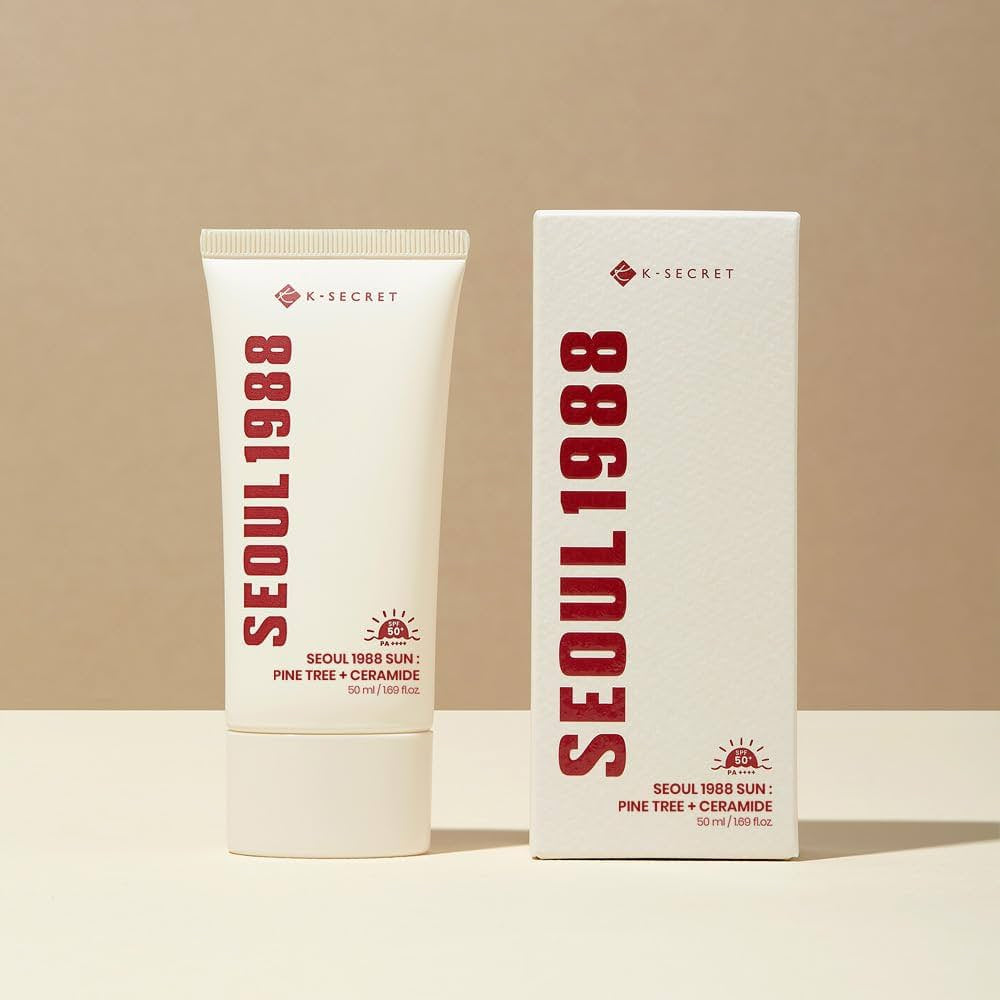 la crème solaire K-SECRET Seoul 1988 Sun: Pine Tree + Ceramide.